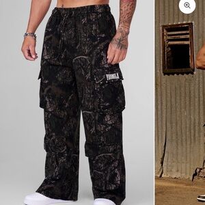 YoungLA Dark Camo 2033 - HERITAGE CARGO SWEATS